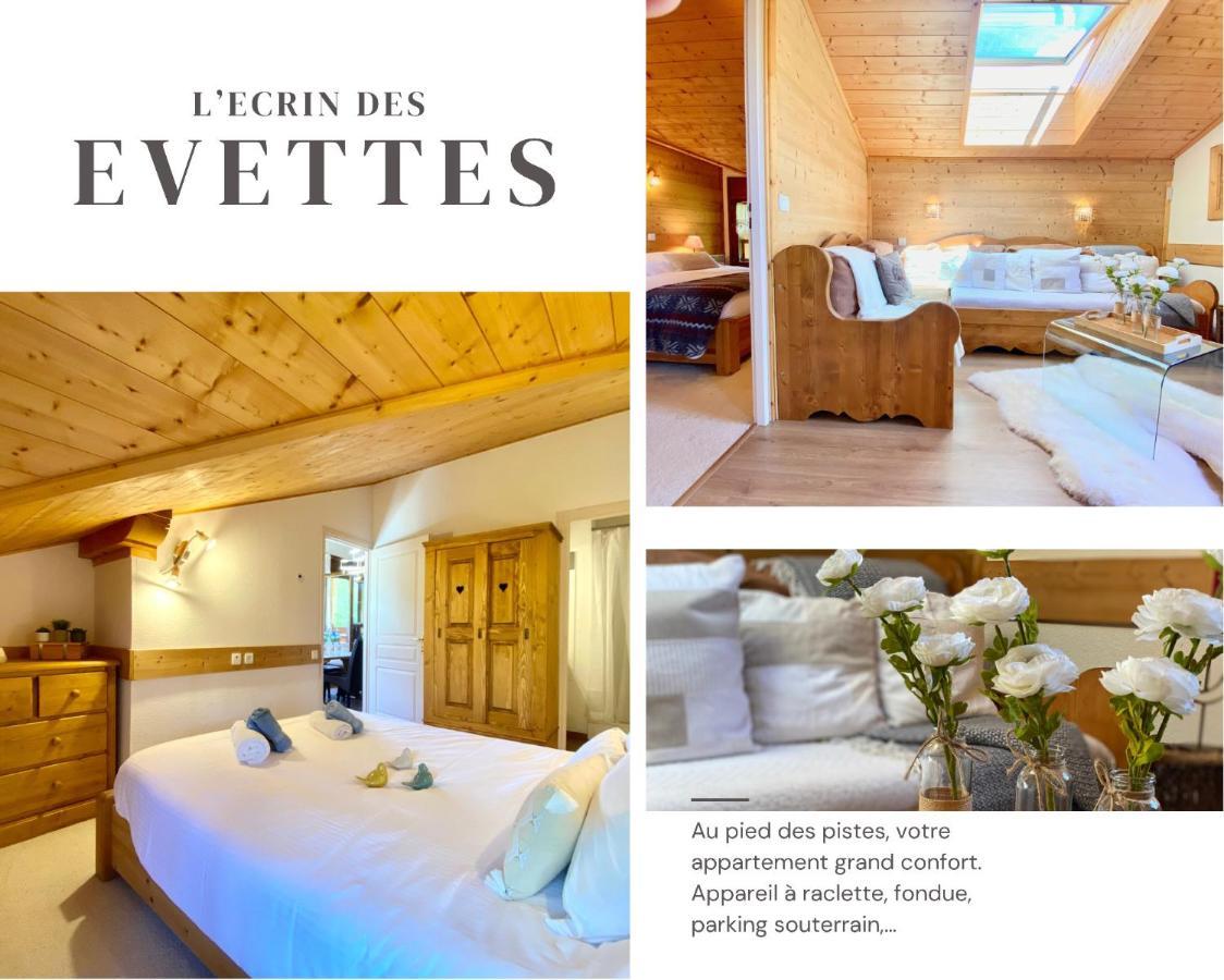 Appartamento Appt 3CH, au pied des pistes à la déco soignée Flumet Esterno foto