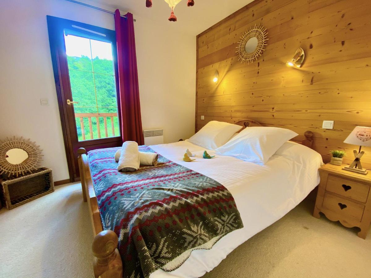 Appartamento Appt 3CH, au pied des pistes à la déco soignée Flumet Esterno foto