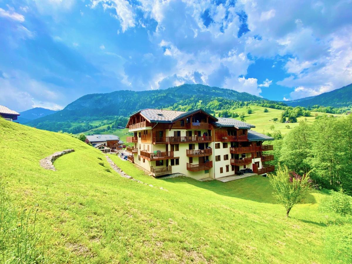 Appartamento Appt 3CH, au pied des pistes à la déco soignée Flumet Esterno foto