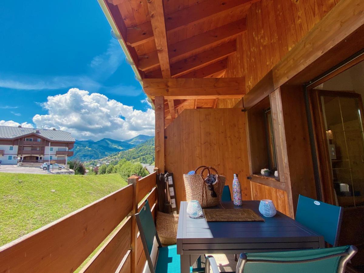 Appartamento Appt 3CH, au pied des pistes à la déco soignée Flumet Esterno foto